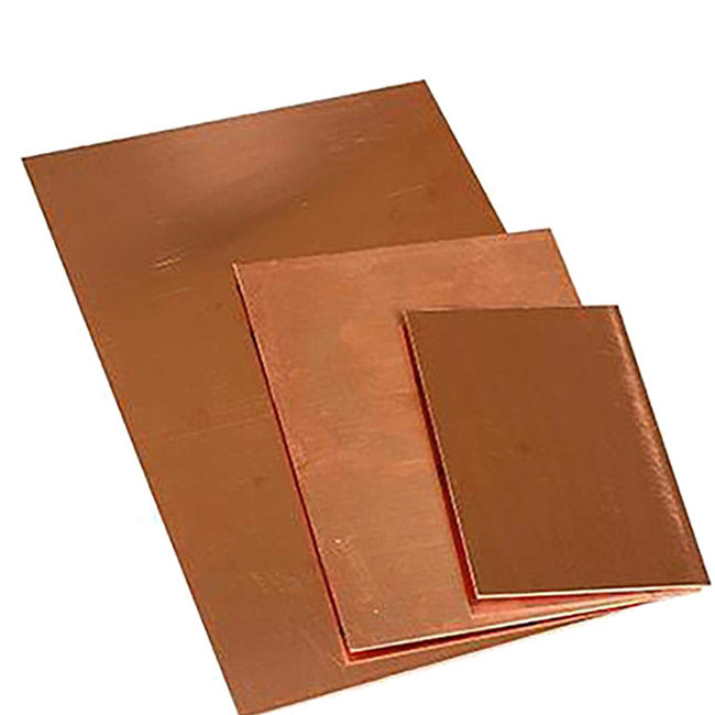 Factory Supply 3mm 4mm Custom Flexible C70600 C71500 Copper Sheet