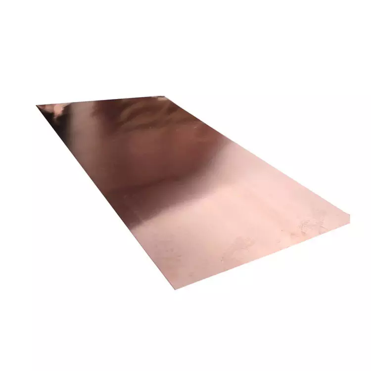 Factory Price C10100 C12000 0.5mm Copper Plate 4x8 Copper Sheets Price Per Kg