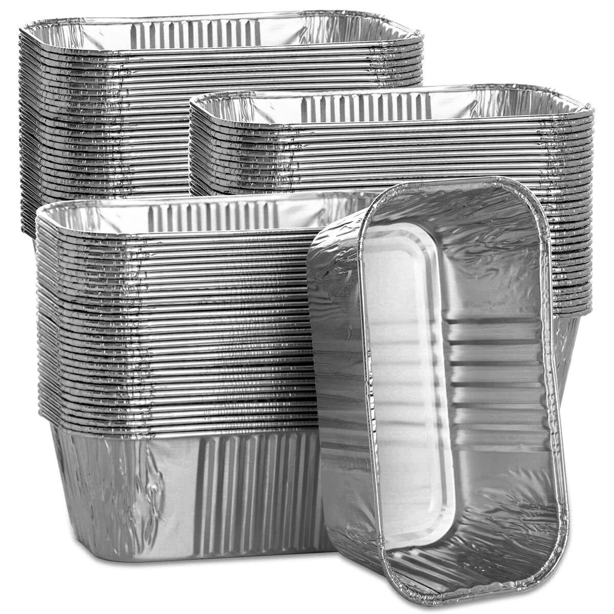 Aluminum Foil Trays Container Full Size Deep Steam Aluminum Foil Table Pans