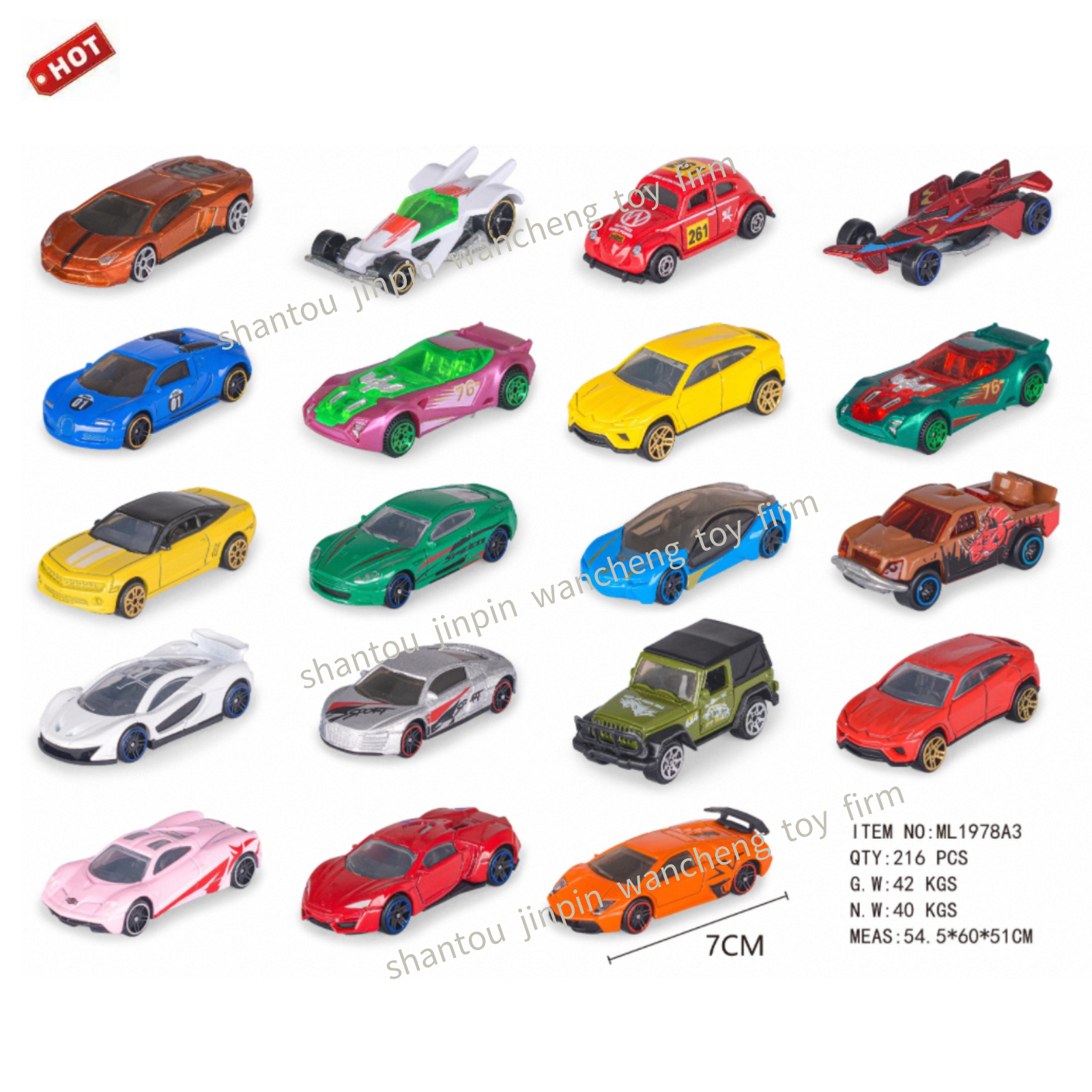 New hot popular wholesale 1:64 mini metal small toys die cast alloy car model for boys hot wheel