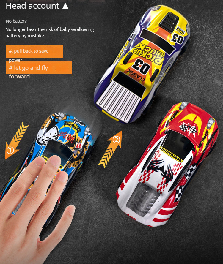 Alloy Customized Promotional Simulation Miniature 1/64 Diecast Toy Vehicles Back Model Car Pull Back Toy Car In Bulk