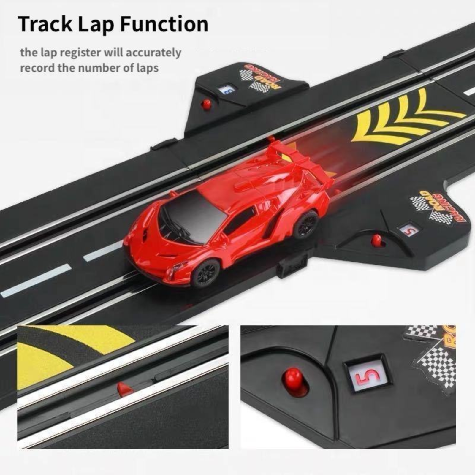 Hot Selling Race Track Toy Car For Boys Electric High Speed Vehicle Slot Toys Dual Racing Car 1:43 Scale Super Loop Long Tracks