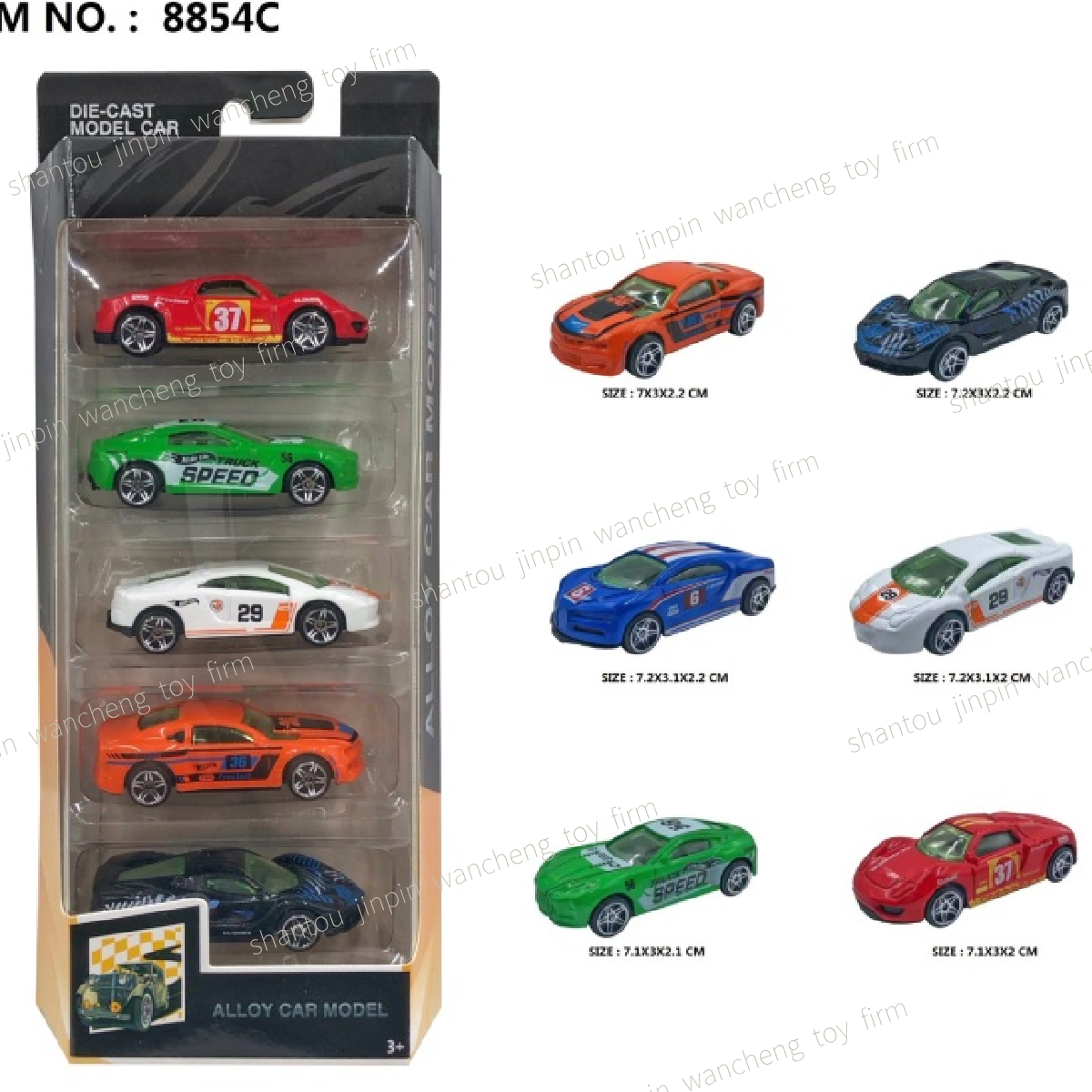 10-Pack Hot Sale Wheel Mini Diecast Car Toys 1/64 Hot Car Wheel For Toys Accessory Promotional Vehicle Gift Toy