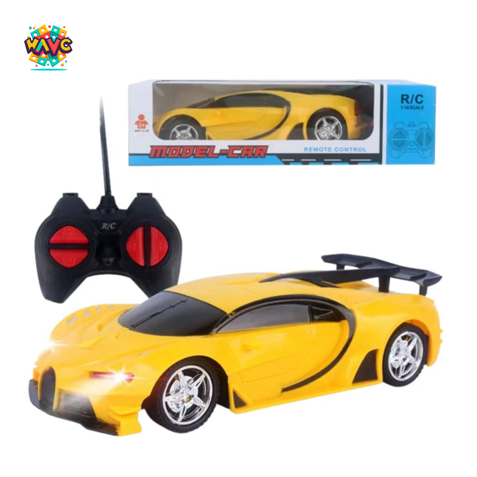 Wancheng Rechargeable High Speed RC Cars Vehicle Racing Toys For Boys Girls Hobby With Led Light Remote Control Car