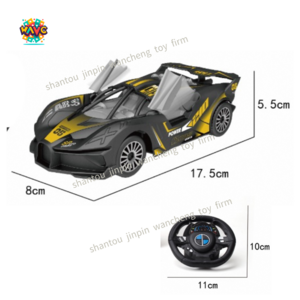 Wholesale Factory Plastic Cool Light Music Two-way Mini Racing Kids Remote Control Toy Rc Car