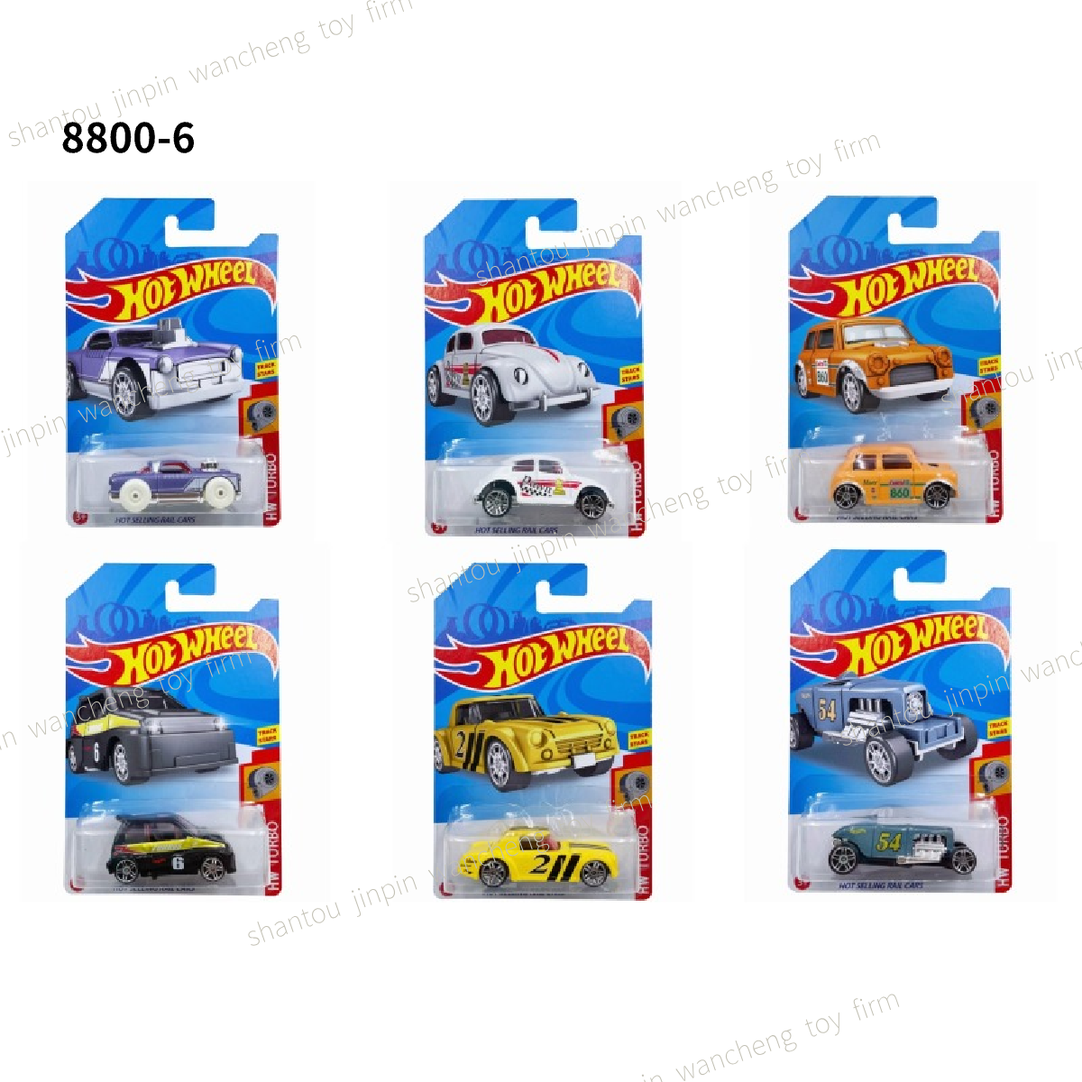 10-Pack Hot Sale Wheel Mini Diecast Car Toys 1/64 Hot Car Wheel For Toys Accessory Promotional Vehicle Gift Toy