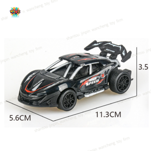 Plastic pull back Sports car die cast Plastic miniature 1/32 die cast model Car Toy Truck Car Children's toy