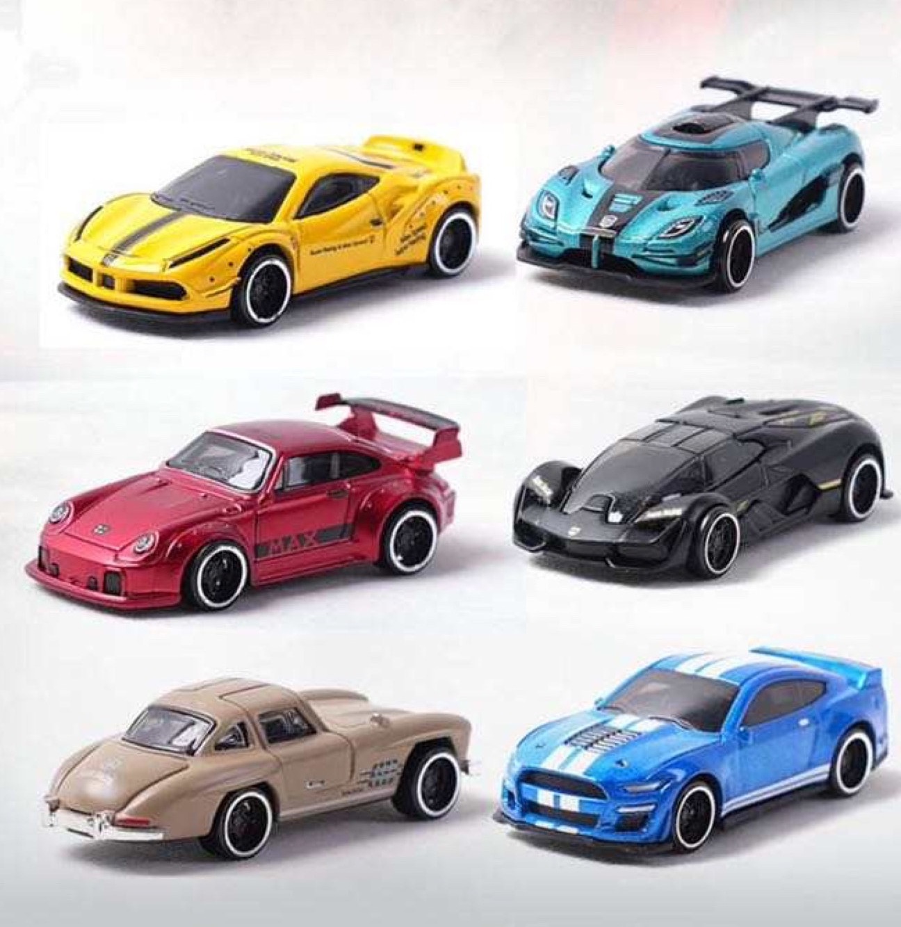 Hot Selling Mini Sliding Alloy SUV  Sports Car Fire Truck Police Car 1:64 Scale Diecast Toys For Boy Toddlers Birthday Gift