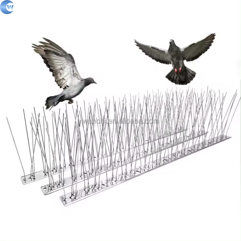 Wholesale Spike Repelling Birds Gel Deterrent Perfect Deterrent Bird Spikes Stainless Steel Bird Spikes Pest Control