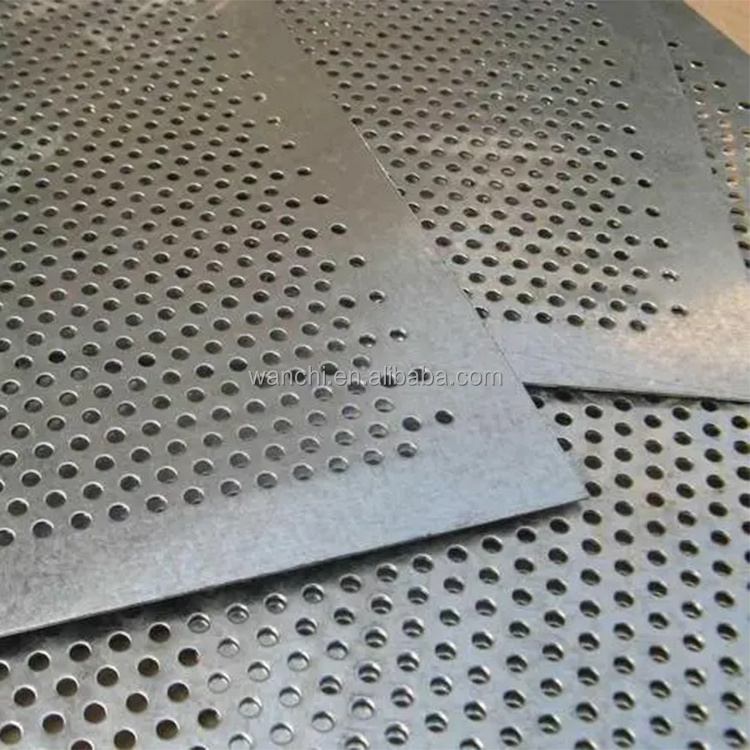 Wholesale customized perforated sheet metal display stand/6mm thick stainless steel perforated sheet