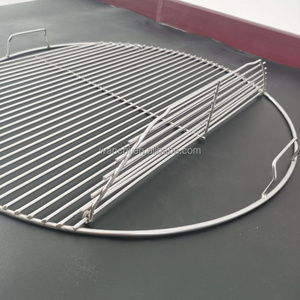 Factory cheap price heavy duty round bbq stainless steel grill grate bbq accessories custom size Non-stick grill grate