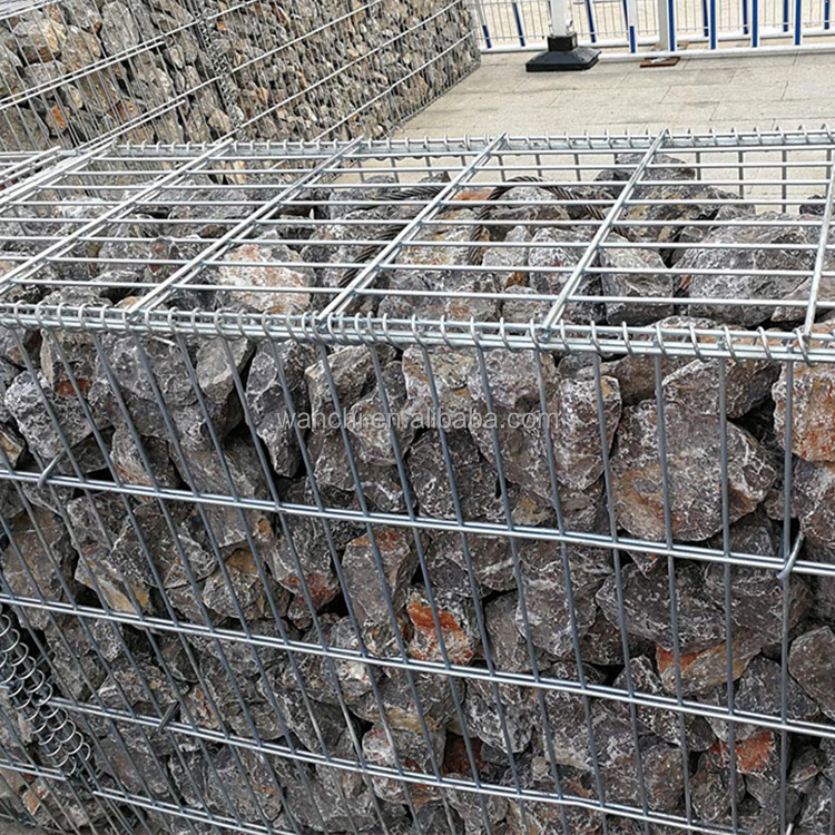 Factory sale stainless steel welded mesh gabion/galvanized welded stainless steel gabion