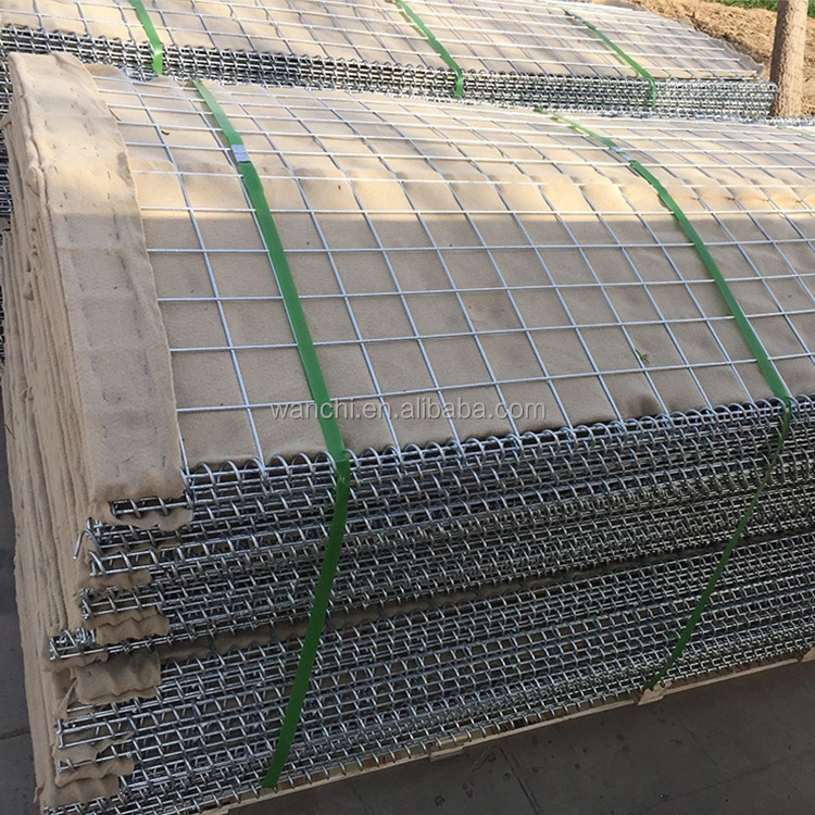 Free sample high quality heavy duty Defensive barriers Defensive bag gabion bastions/Welded Mesh Barrier Bastion