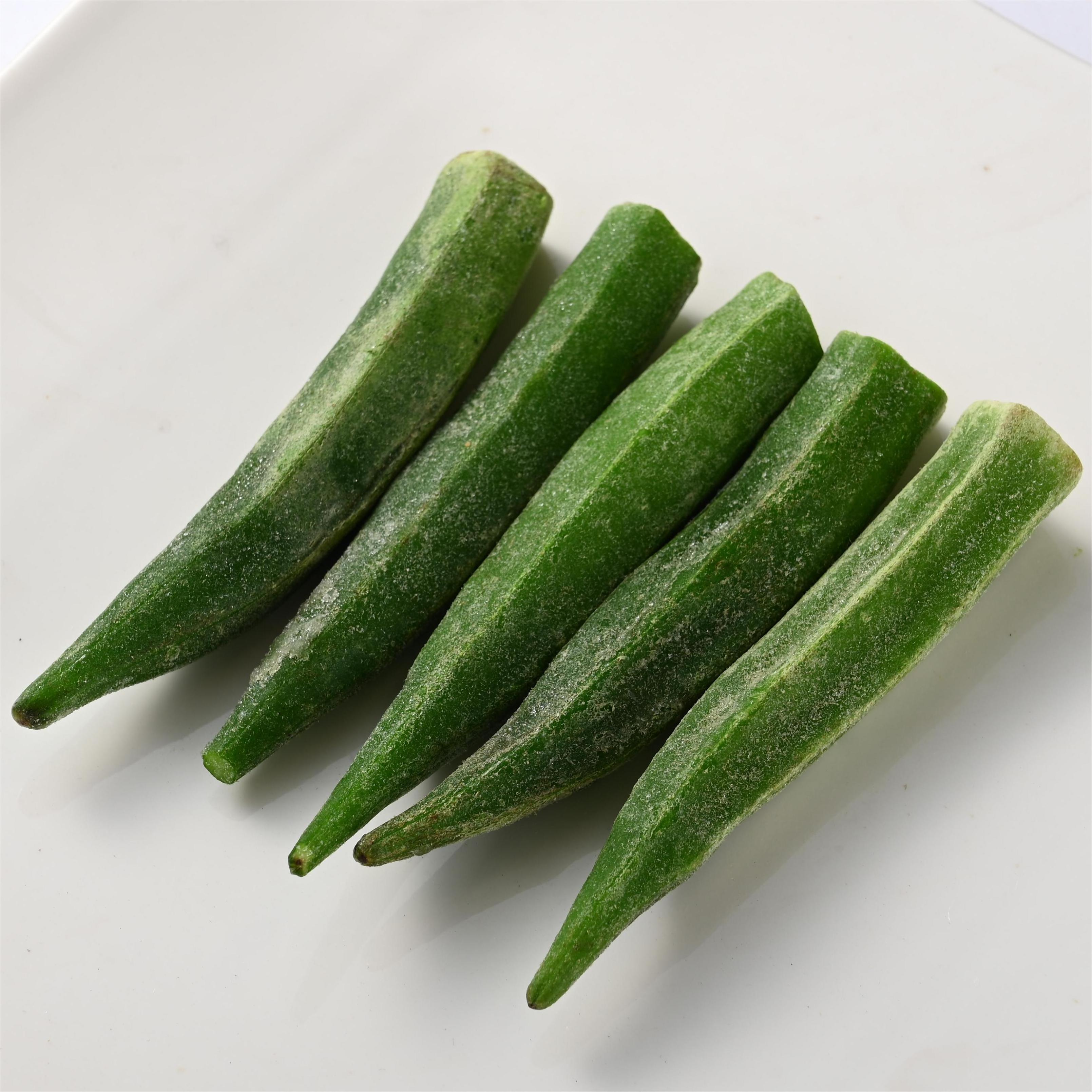 Wanda Foods factory direct sales frozen okra wholesale and export of frozen okra