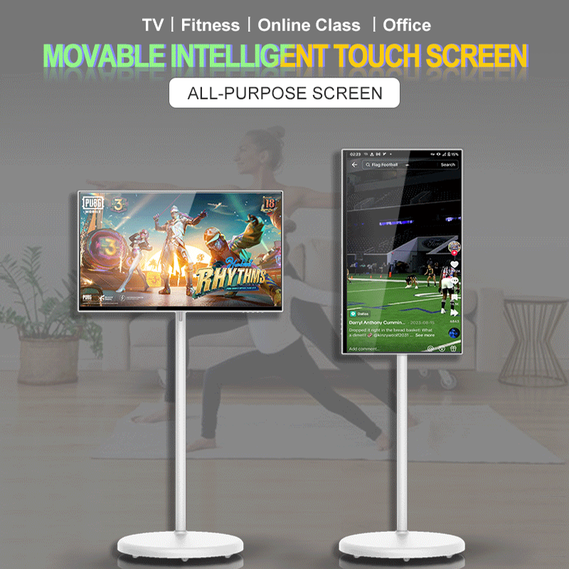 Portable 21.5 23.6 27 32 Inch Touch Display Ips Screen Rotate Usb Wifi Standbyme Lcd Digital Signage