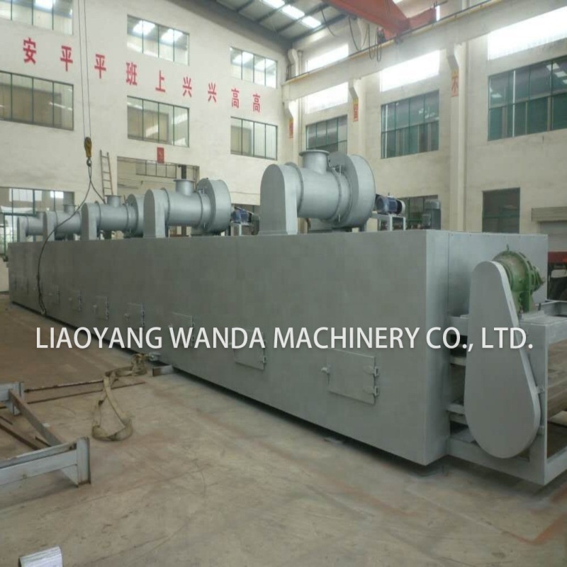 Industrial Continuous Tunnel Dryig Oven Belt Dryer Charcoal Briquette/Wood Drying Machine