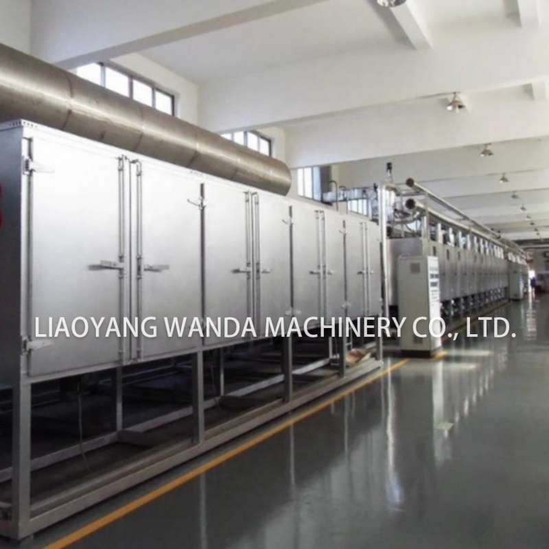 Industrial Continuous Tunnel Dryig Oven Belt Dryer Charcoal Briquette/Wood Drying Machine