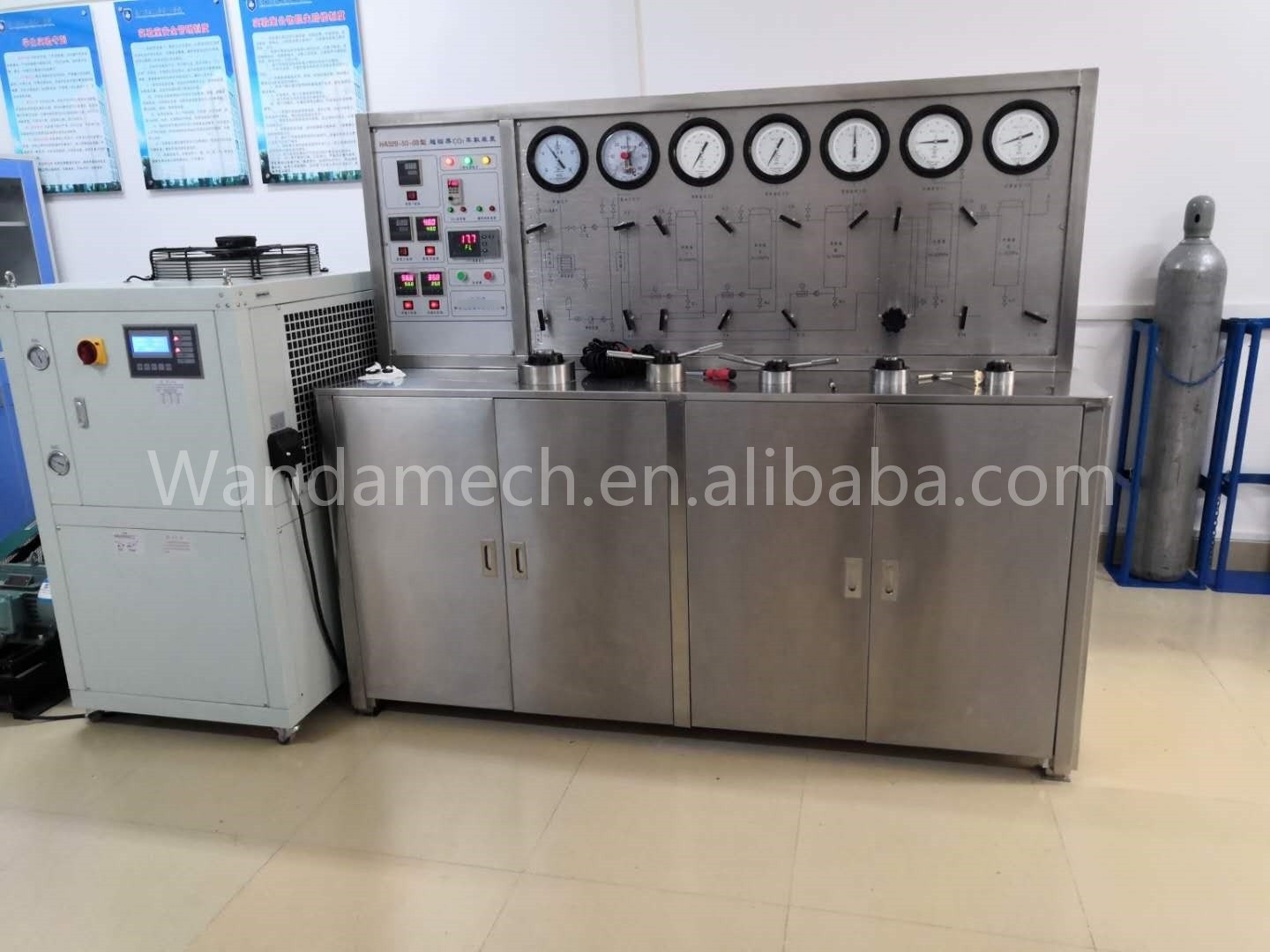 Lab Pilot Model Supercritical CO2 Extracting Distiller Equipment for Algal Oil Making Extraction