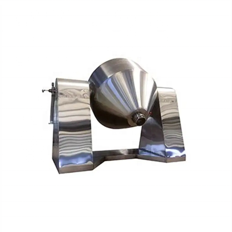 Low temp drying CE standard stainless steel double cone rotary vacuum dryer for chemical antioxidant