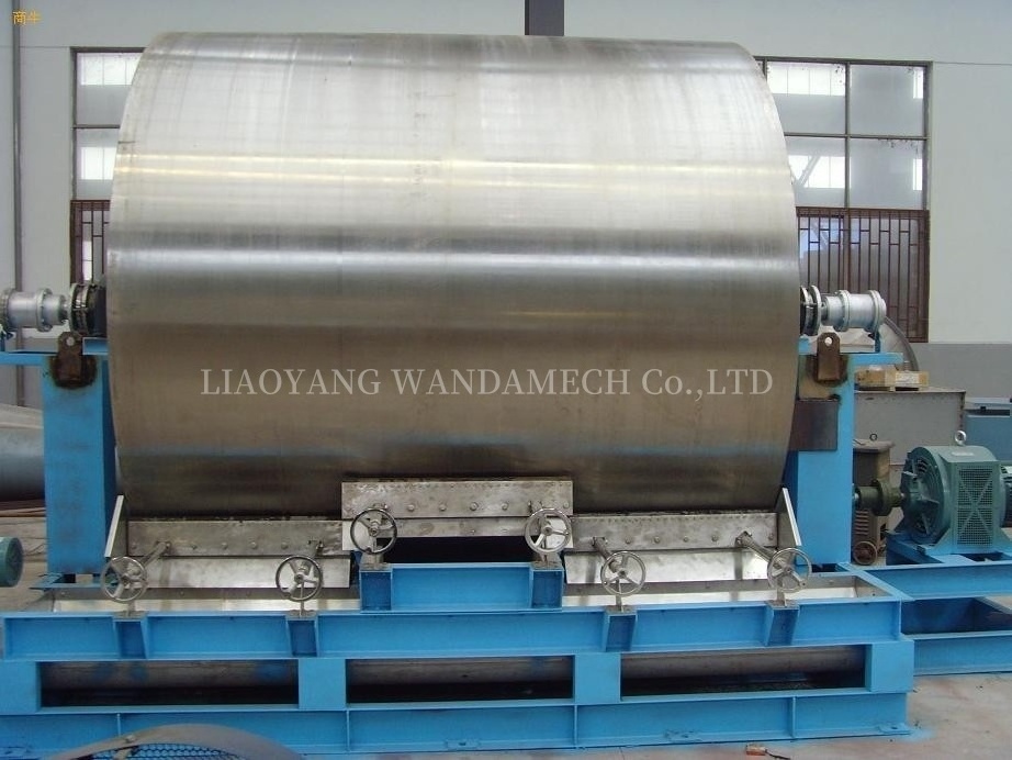 Rotary Drum Dryer for Brewery Yeast Drying Rice Drying Machine Flour Baby Food Corn Starch Roller Scraper Drum Dryer