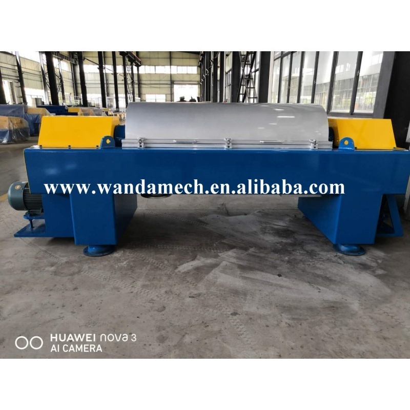 Drilling waste oil - based water - based mud high speed horizontal spiral decanter centrifuge