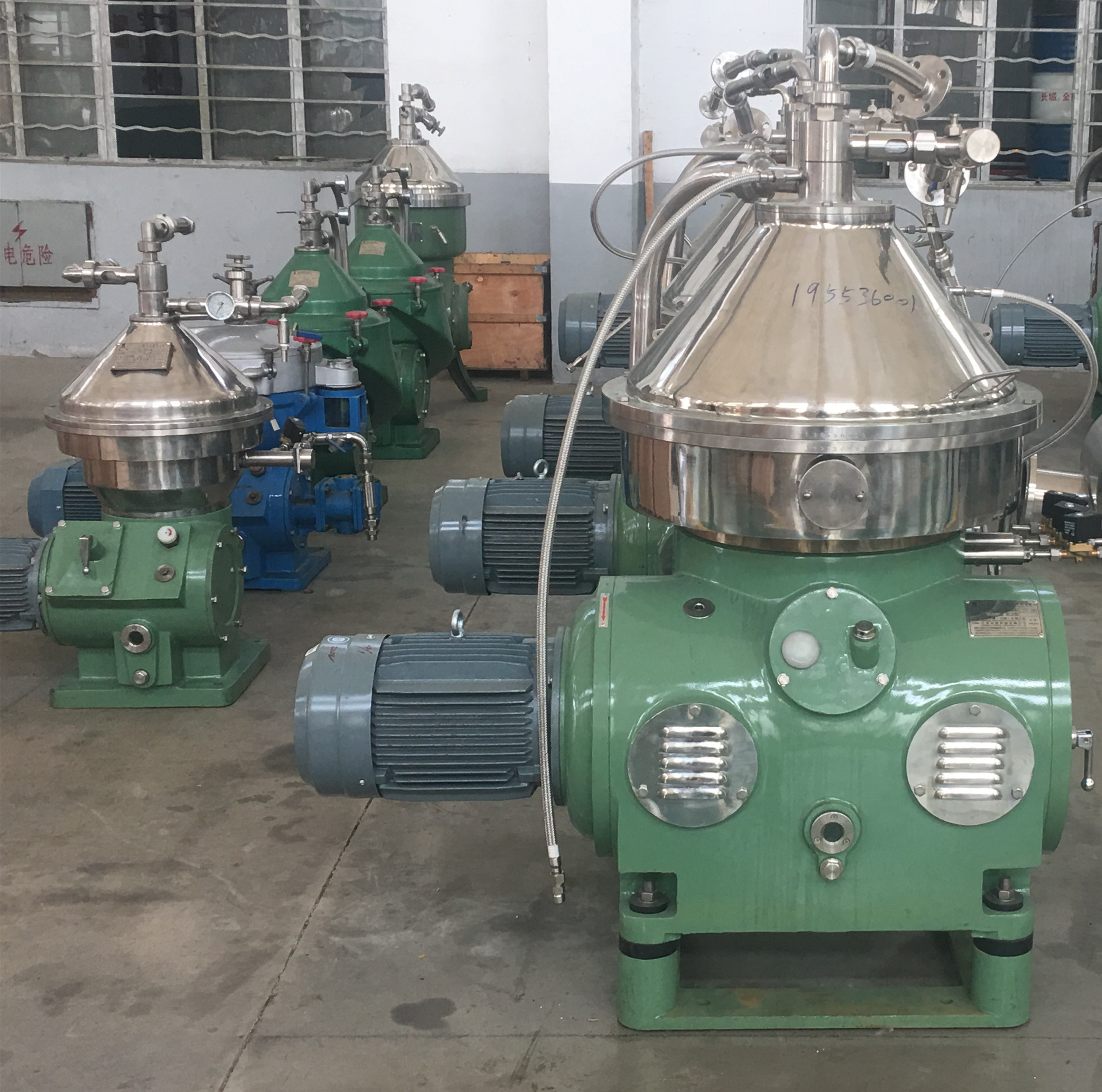 Automatic Continuous Disc Centrifuge Machine Food Juice Separator