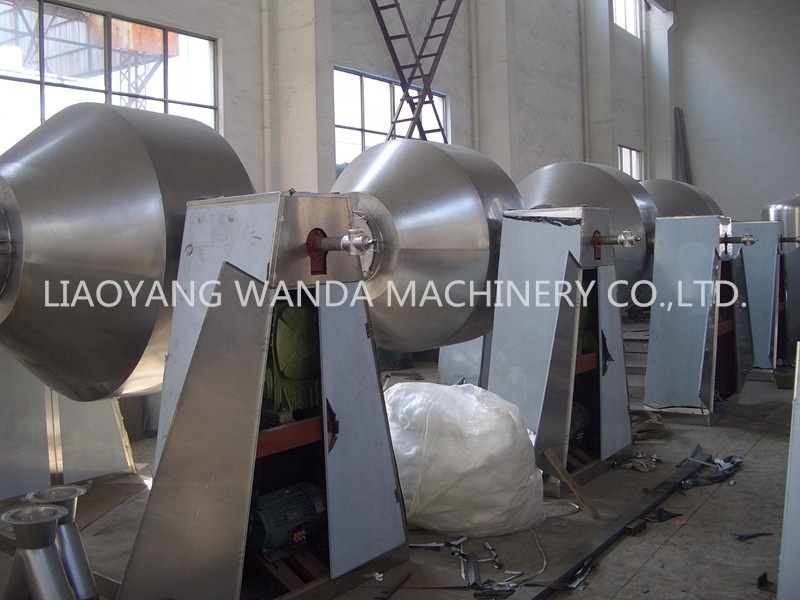 Low temp drying CE standard stainless steel double cone rotary vacuum dryer for chemical antioxidant