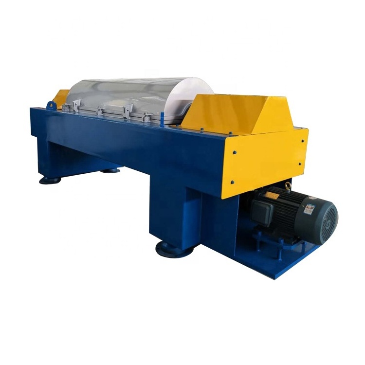 China Decanter Centrifuge Continuous Flow Horizontal Decanter Centrifuge for Sludge Dewatering