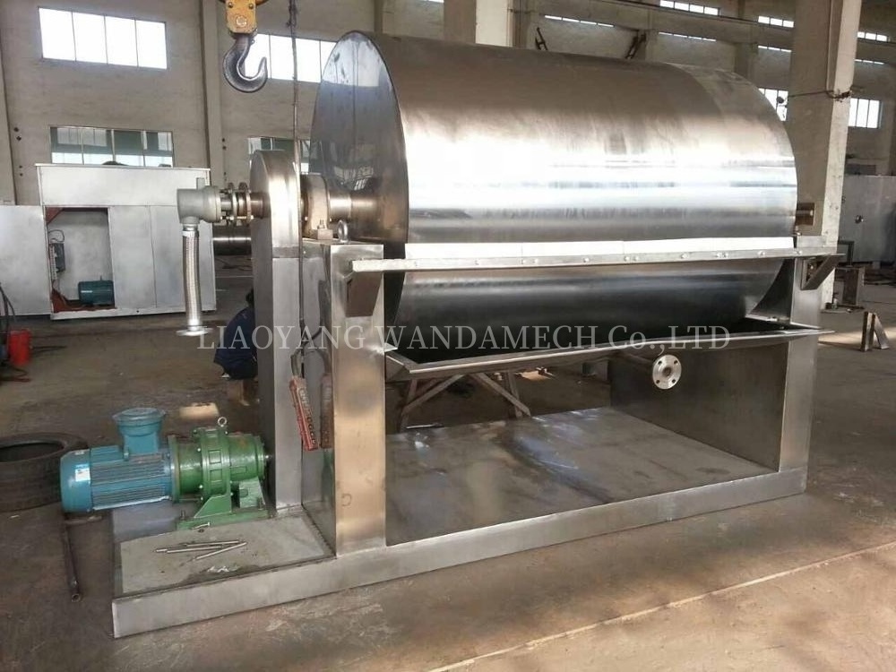 Rotary Drum Dryer for Brewery Yeast Drying Rice Drying Machine Flour Baby Food Corn Starch Roller Scraper Drum Dryer