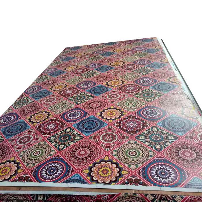 wholesale best price Arab style 1220*2440mm 2mm 3mm 4mm 5mm 6mm Paper Overlaid Plywood for decorative wall