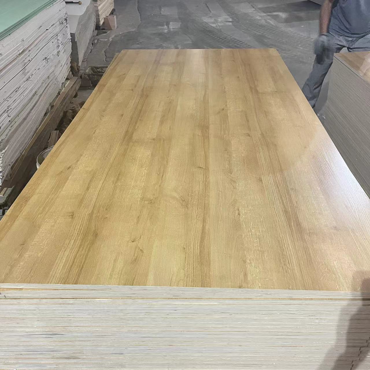 9mm 12mm 15mm 18mm white wood color Melamine Laminated Plywood