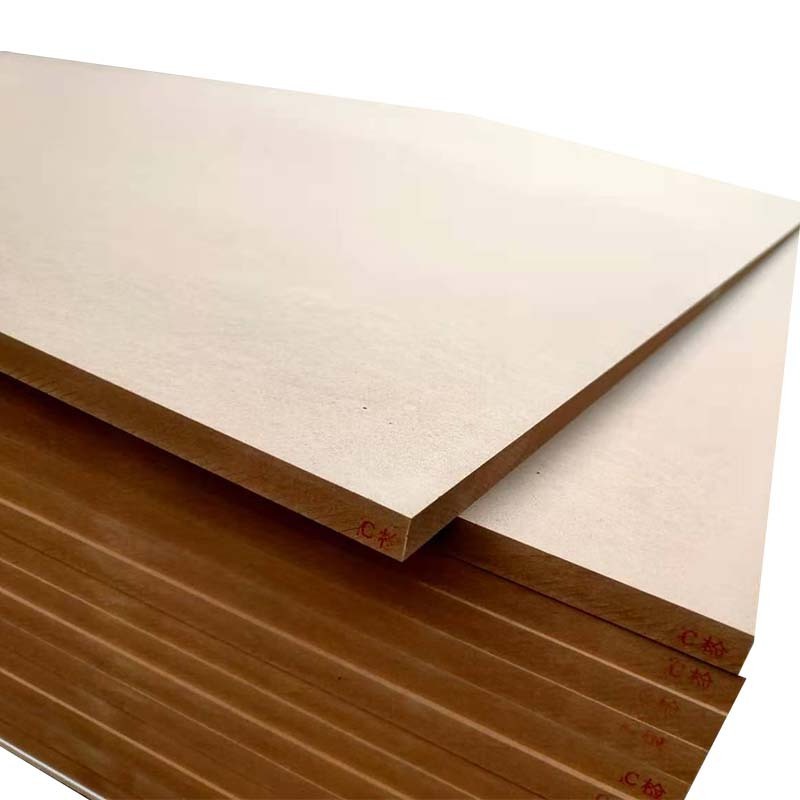 1220x2440mm warm white 18mm Melamine Coated Mdf melamine laminated HDF boards Melamine Mdf/hdf board