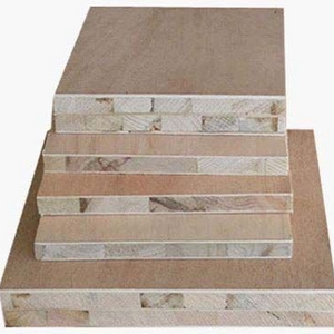 Wholesale Price Melamine Faced Paulownia Block Board/Blockboard