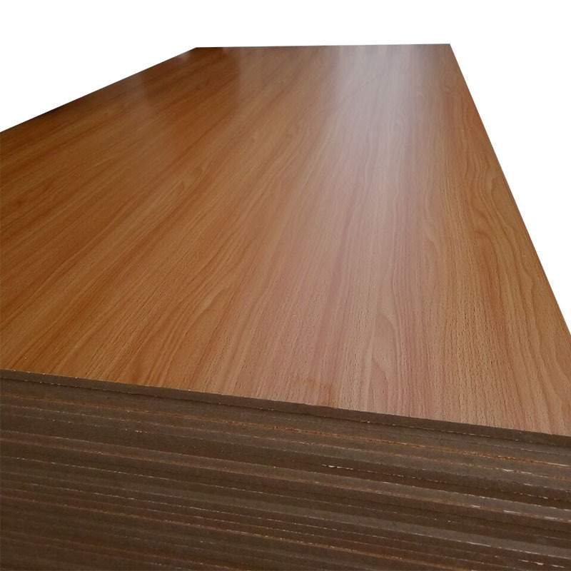 18mm melamine cherry teak HDF/ MDF board