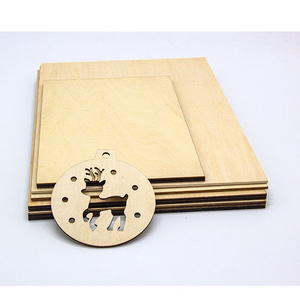 high quality and cheap price 2mm 3mm 5mm 6mm poplar core basswood veneer laser cut plywood for making gifts