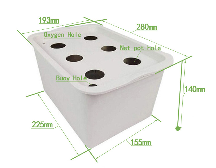 DIY Hydroponic Flower Grow box for planting