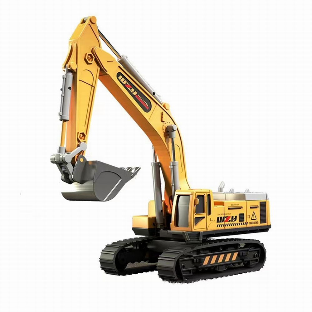 1/50 Simulation Alloy Model Engineering vehicle Die Casting Toy Car Tanker Crane Road Roller Bulldozer Excavator For Children