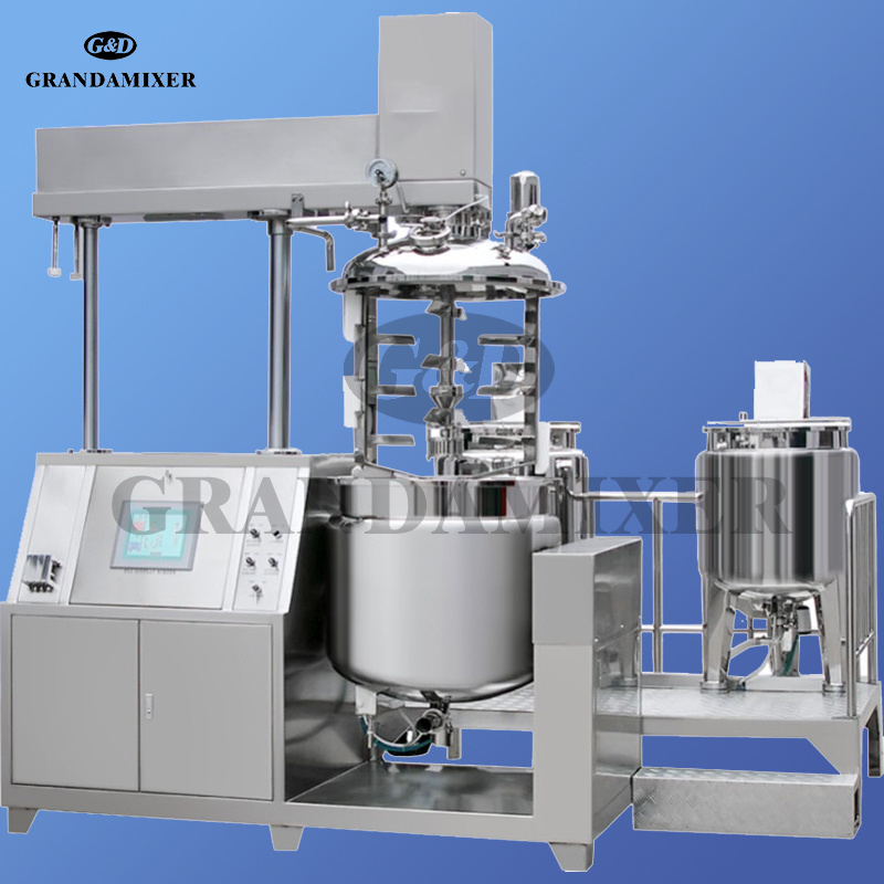 Laundry Detergent Shampoo Making Liquid Soap Production Line Lotion Making Machine Cosmetic Mixing Tank