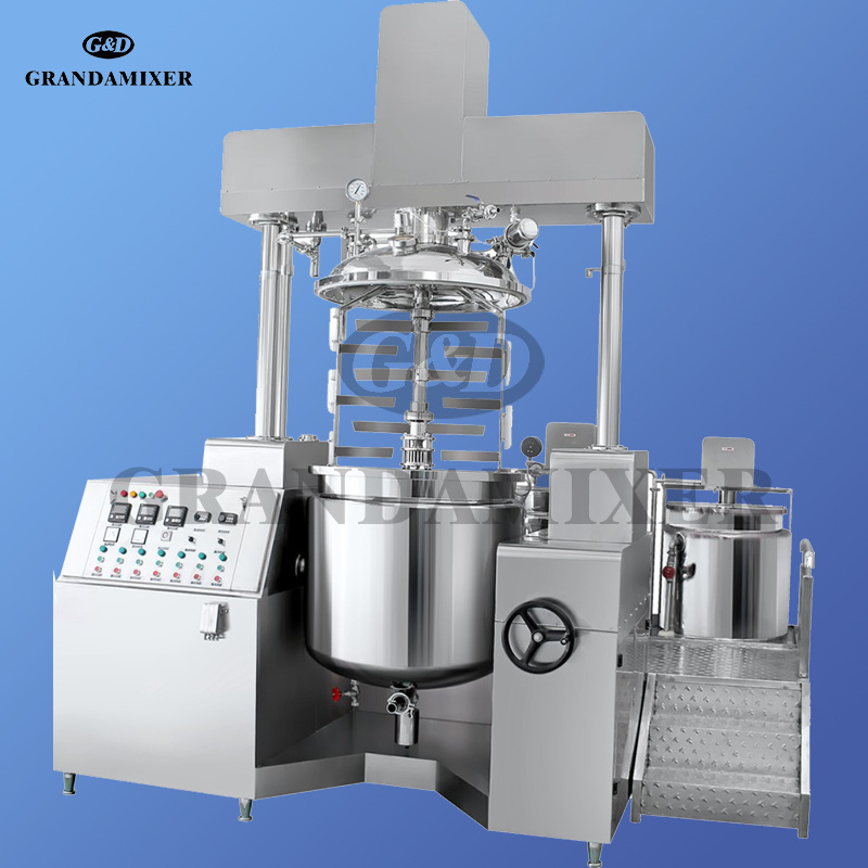 Laundry Detergent Shampoo Making Liquid Soap Production Line Lotion Making Machine Cosmetic Mixing Tank