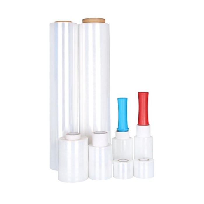 PE Thin Paper New Winding Coated Stretch Commercial Plastic Industrial Packaging Protective Film