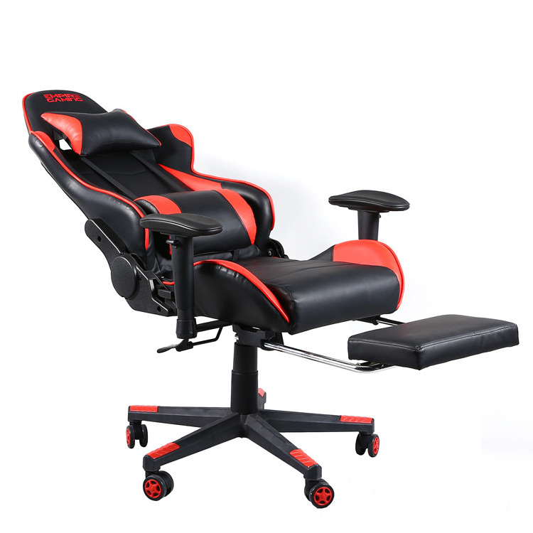 Office furniture gamer's game chairs racing with lumbar cushion and pillow