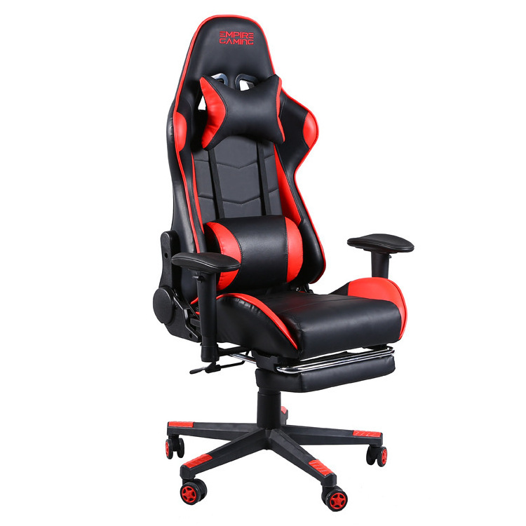 Office furniture gamer's game chairs racing with lumbar cushion and pillow