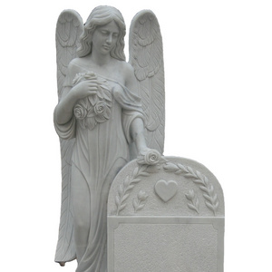 JK Hand Carved granite tombstone pictures and price Granite Headstone Memorial Black Marble Butterfly Tombstone