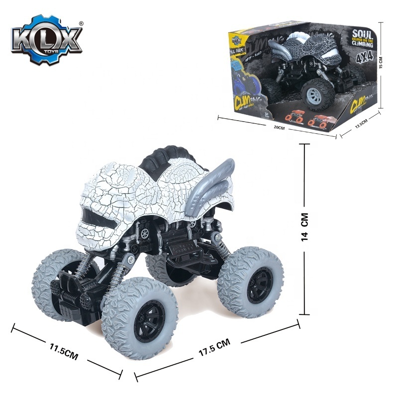 Children's Toy Car Friction 4WD Off Road Vehicle Monster Truck Power Friction Monster Car Toy For Pull Back