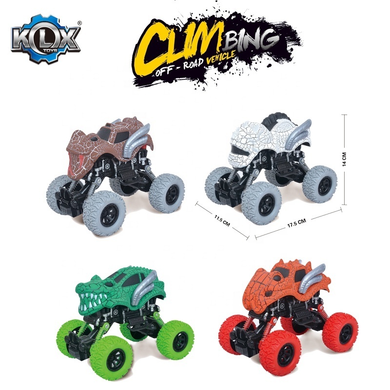 Children's Toy Car Friction 4WD Off Road Vehicle Monster Truck Power Friction Monster Car Toy For Pull Back