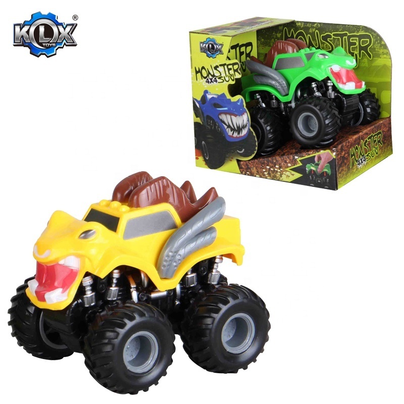 Hot Sell Kids Toys Inertia Car 4WD Friction Power Monster Off-Road Vehicle Toy For Colorful Car