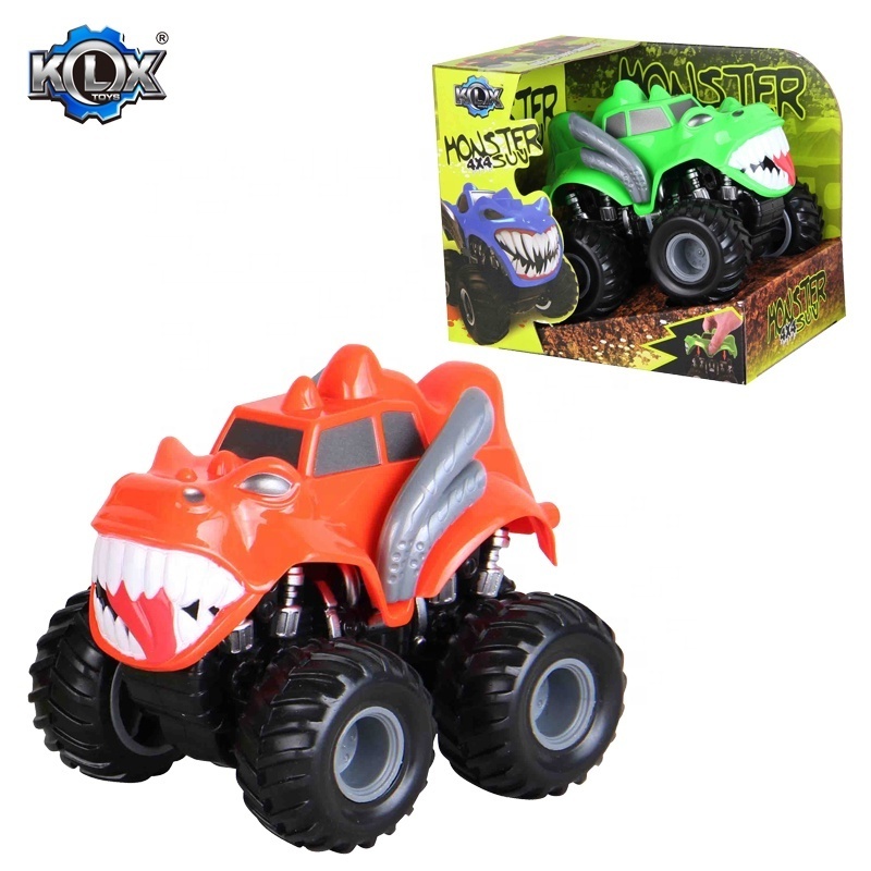 Hot Sell Kids Toys Inertia Car 4WD Friction Power Monster Off-Road Vehicle Toy For Colorful Car