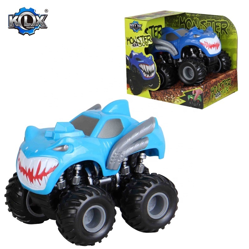 Hot Sell Kids Toys Inertia Car 4WD Friction Power Monster Off-Road Vehicle Toy For Colorful Car