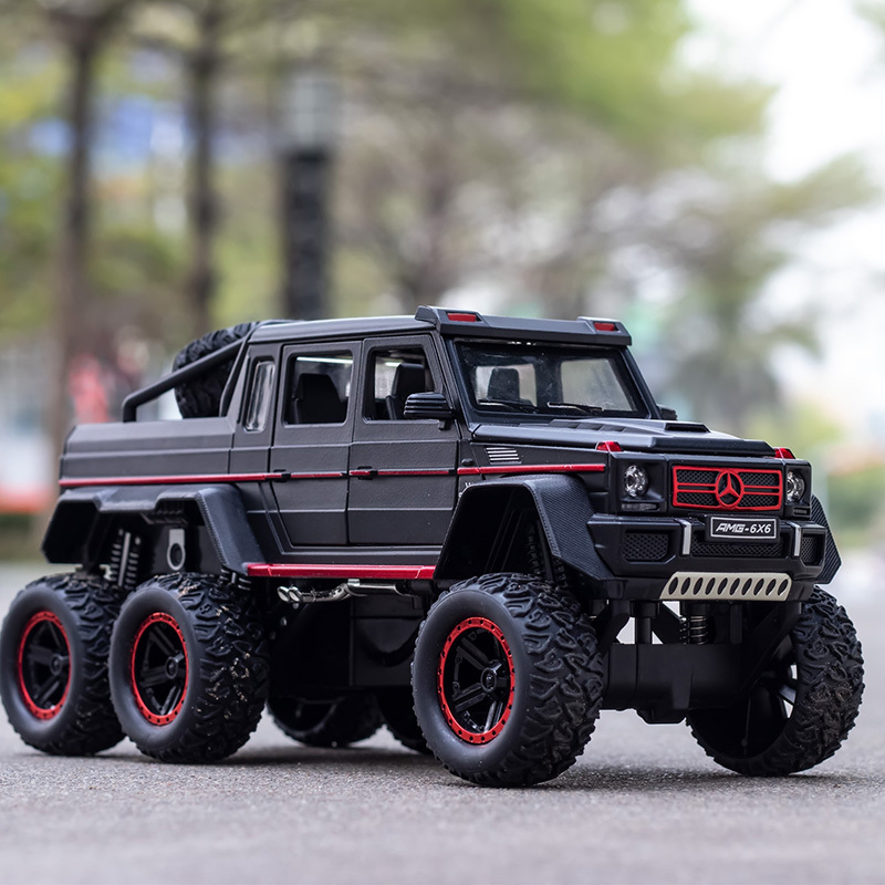 Hight quality  benz model car AMG6X6  1:18 diecast land cruiser model car