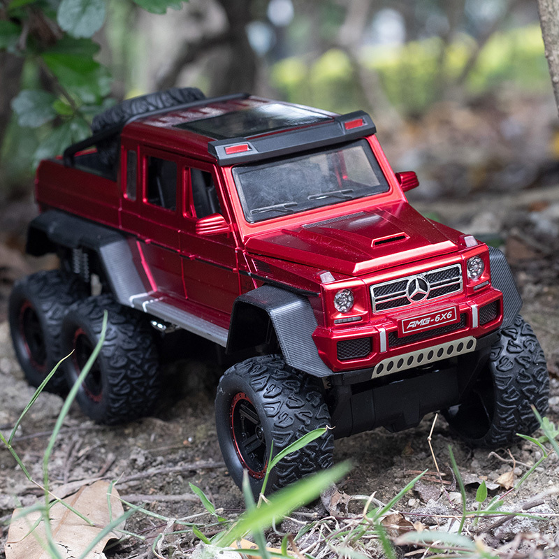 Hight quality  benz model car AMG6X6  1:18 diecast land cruiser model car